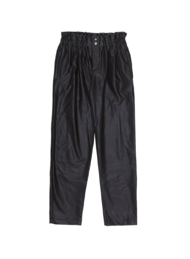 Zara Trendy And Avant-garde Casual Leather Pants For Kids - Image 1