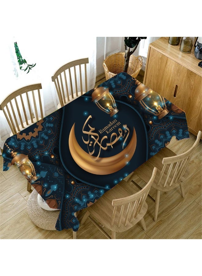 عام مفرش رمضان ستان 70*70 سم طباعة ديجيتال
