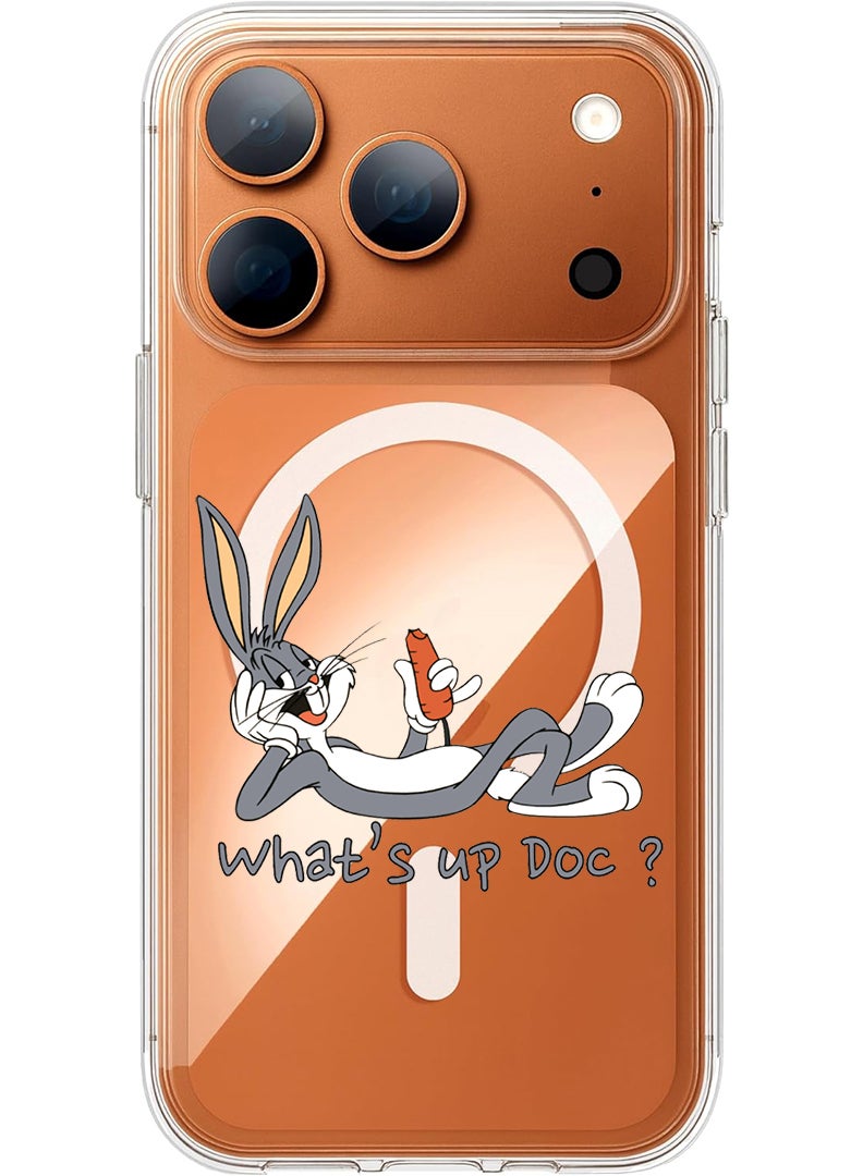 Theodor Magnetic Case for Apple iPhone 17 Pro Max Compatible with MagSafe Wireless Charging, Shockproof Phone Bumper Cover - Women - Image 1