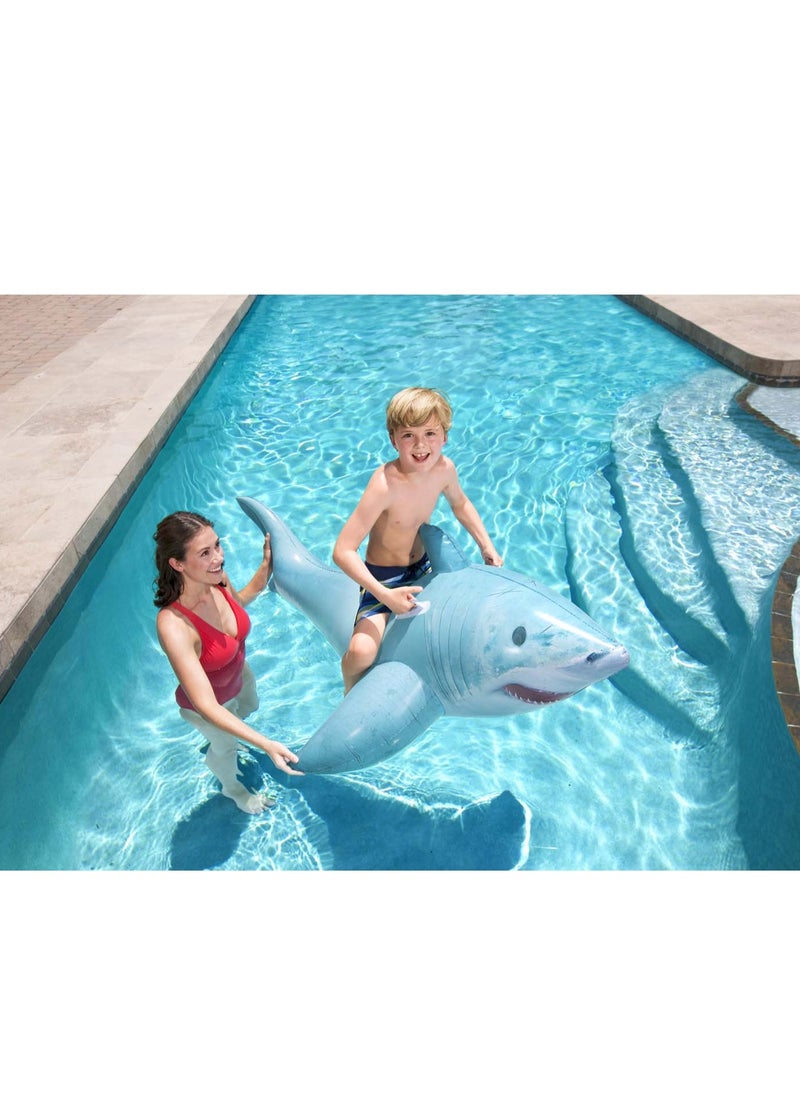 Bestway - Bestway Realistic Shark Kids Rider Pool Float - Image 1