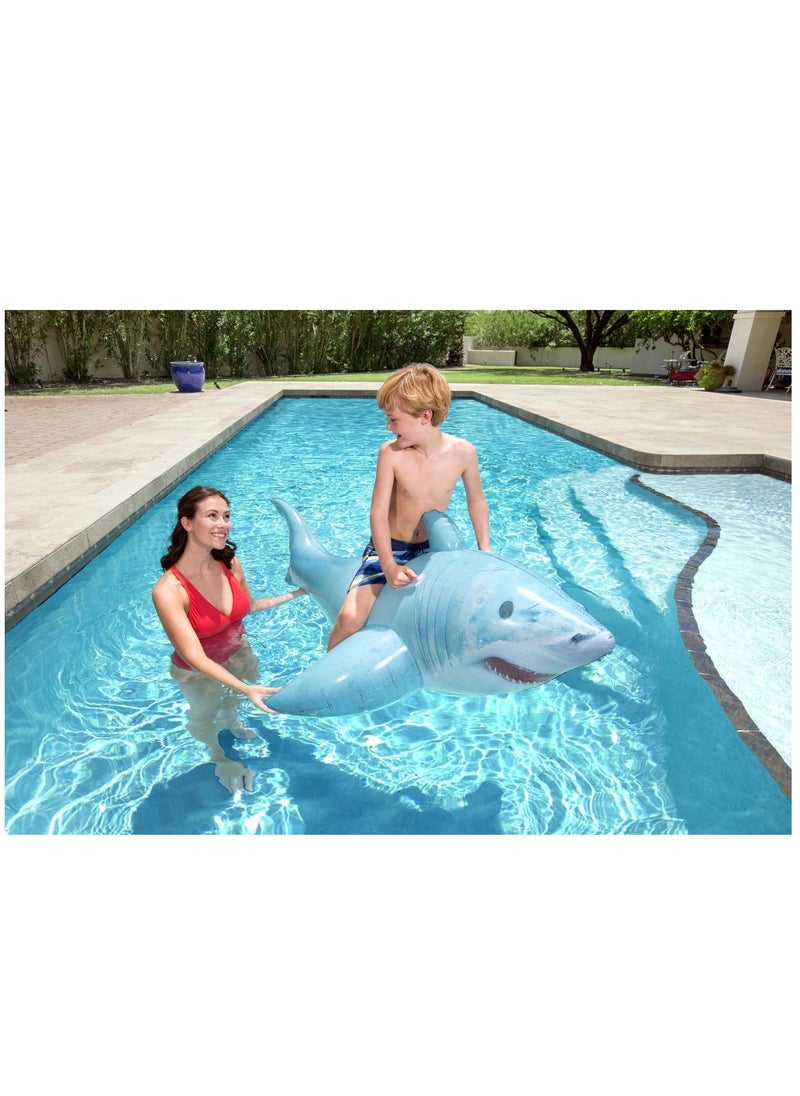 Bestway - Bestway Realistic Shark Kids Rider Pool Float - Image 1