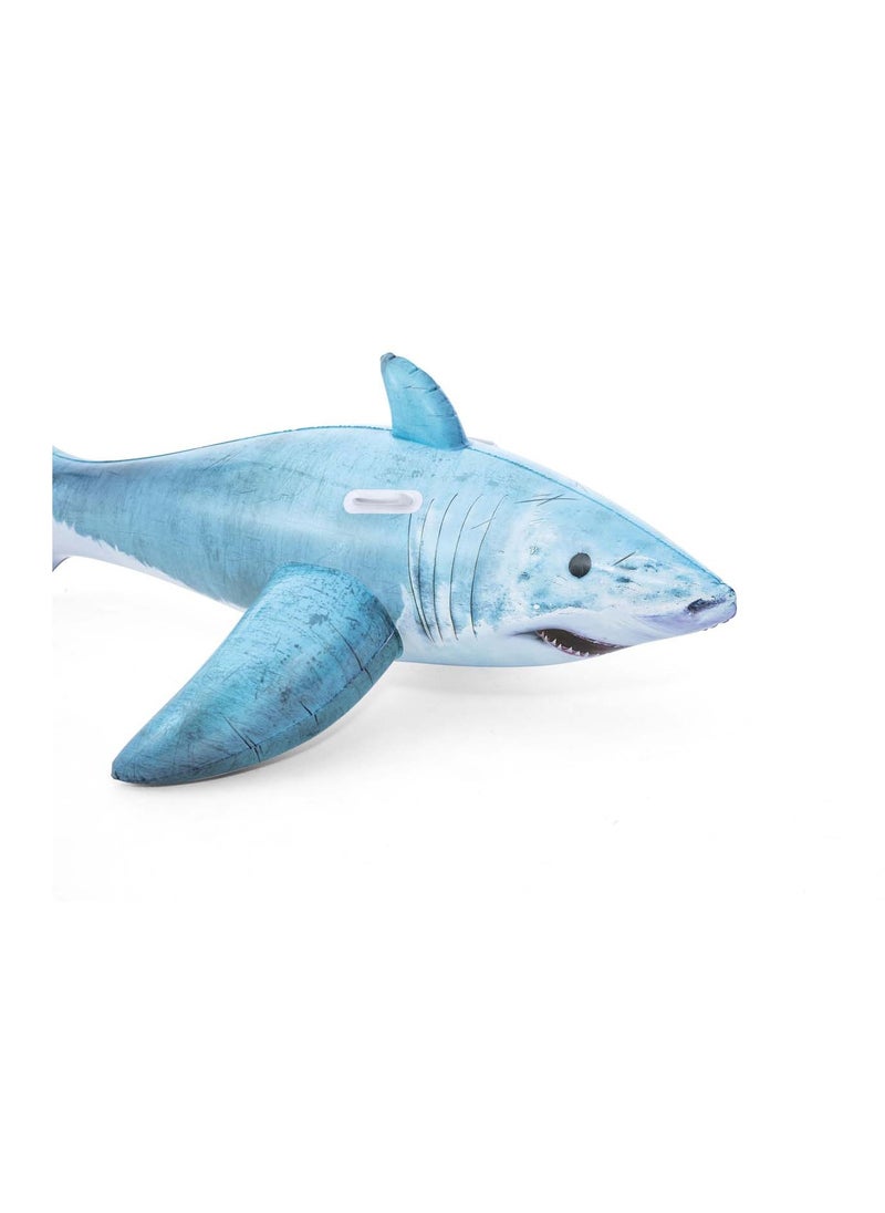 Bestway - Bestway Realistic Shark Kids Rider Pool Float - Image 1
