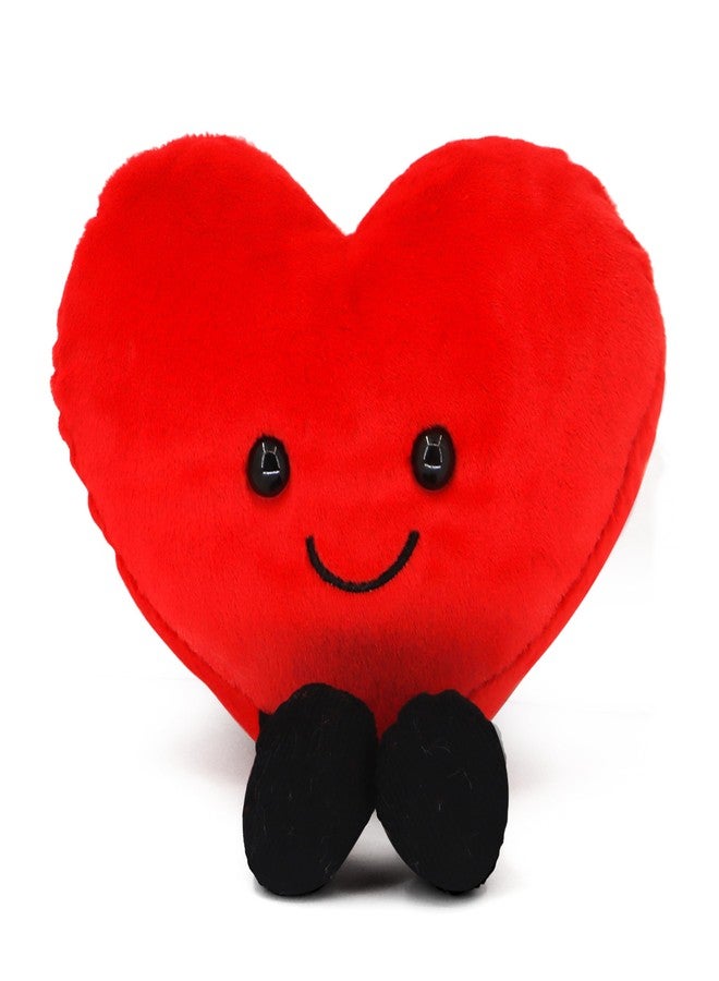 Tickles Heart Soft Stuffed Plush Toy for Kids Boys & Girls Valentine Gifts (Size : 17 cm Color: Red) - Image 3