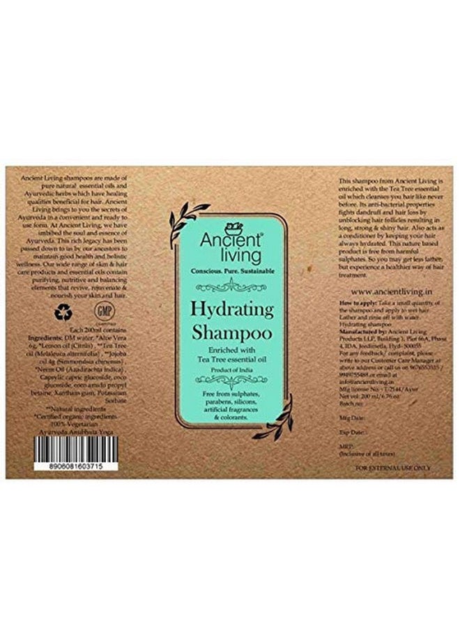 Ancient Living Hydrating Shampoo Free From Parabens & Sulfates - 200 Ml  - Image 5