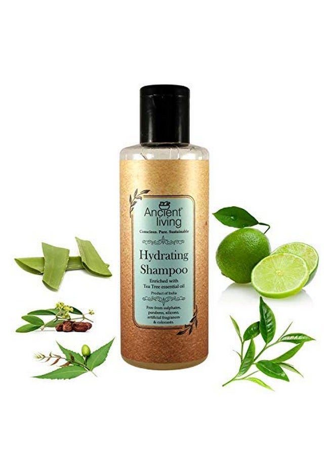 Ancient Living Hydrating Shampoo Free From Parabens & Sulfates - 200 Ml  - Image 3