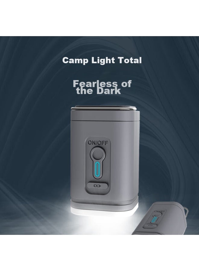 Swimming Fun Yonglebao Camping Light Battery Inflatable Pump, Outdoor Swimming Pool Inflation Bed Boat Water Pool Swim Ring Toy, 1200mah - Image 3