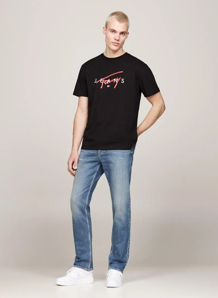 تومي جينز Logo Print T-Shirt