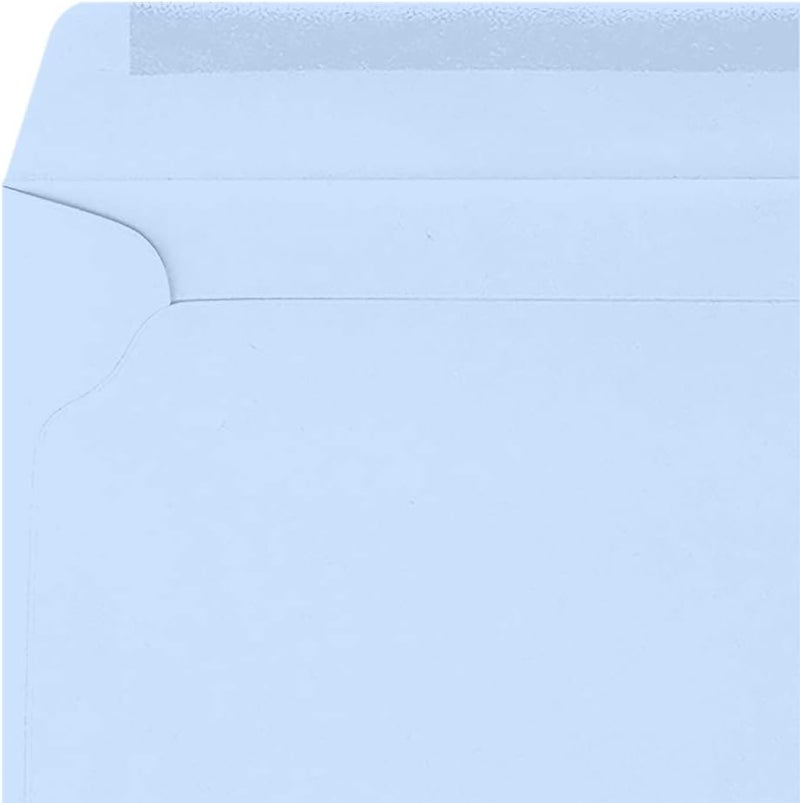 LUXPaper 9 x 12 Booklet Envelopes | Baby Blue | 80lb. Text | 50 Qty - Image 2