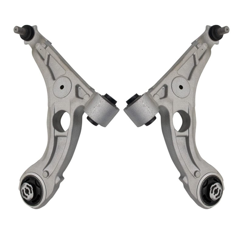 TRQ Front Lower Control Arm with Ball Joint Set Compatible with 20152017 Chrysler 200 20132016 Dodge Dart