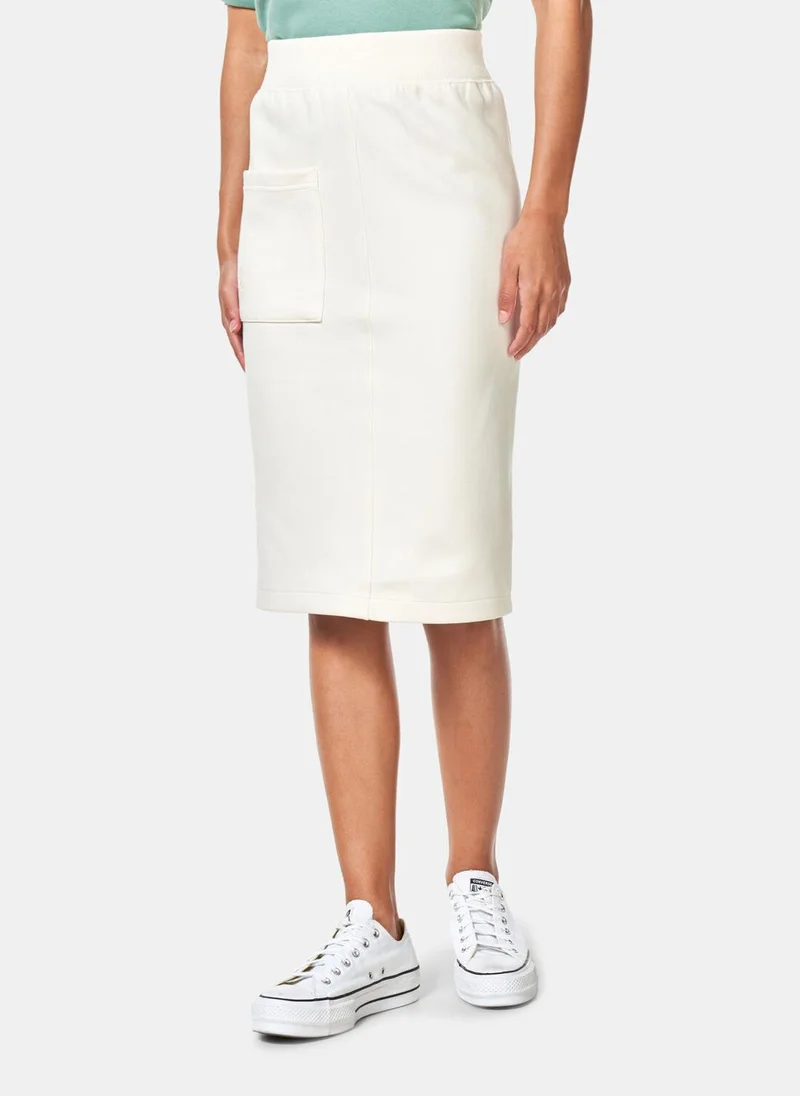 كونفرس Women's Chuck Taylor Embro Pocket Midi Skirt