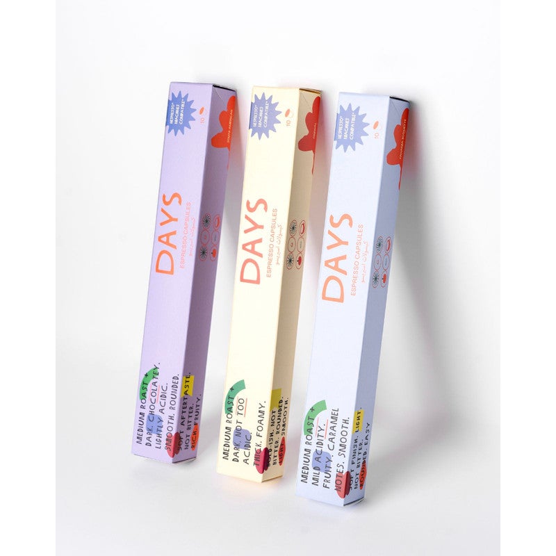 الثلاثي - مجموعة كبسولات الإسبريسو | مزيج أصلي | بوكيتي بنما | مزيج من أمريكا الجنوبية