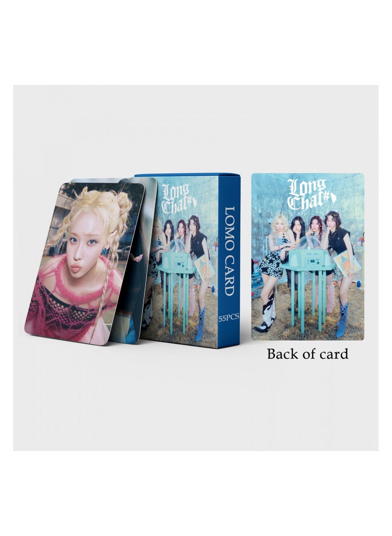NIBEMINENT 55 Pcs Kpop AESPA Supernova Lomo Cards Card For Fans Collection Gifts - Image 3