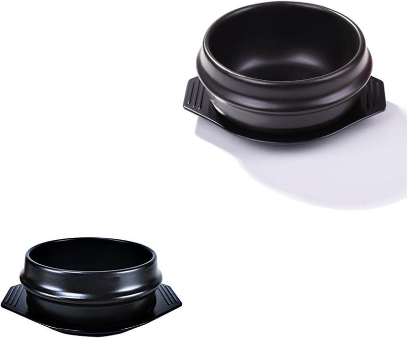 Whitenesser 1 Pieces 55 inch Korean Stone and 1 Pieces 64 Inch Korean Stone Bowls - Image 1