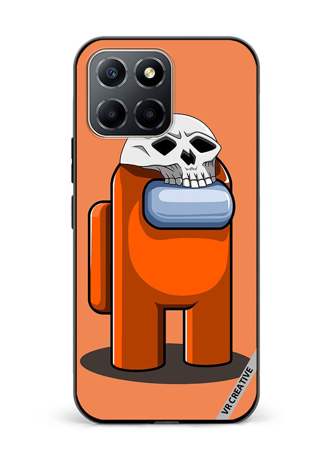 VR CREATIVE Protective Case Cover For Honor X6 Orange Game Among Us In Halloween Design Multicolour - Image 1