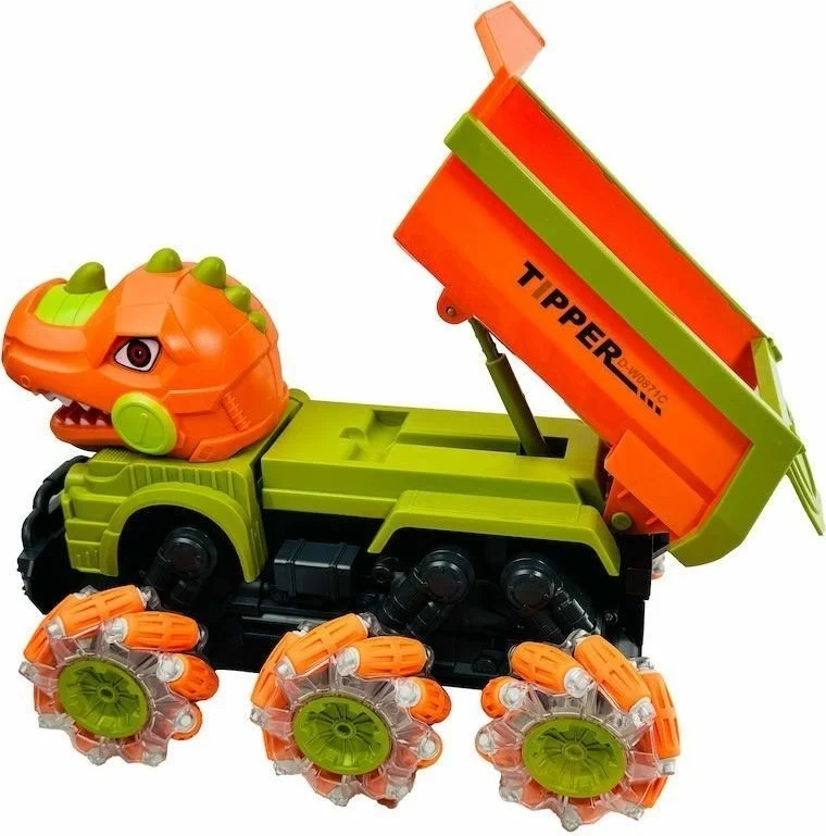 فارديم اوينجاك Vardem Toys YJ-078-4 Remote Control Sound and Light Dinosaur -Vardem