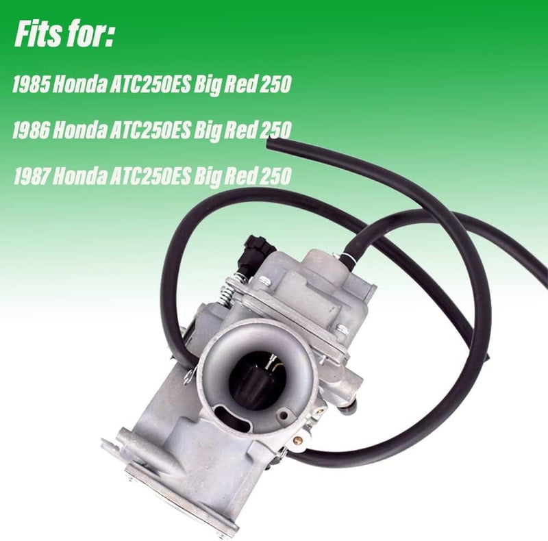 CULMKARI Carburetor for 1985-1987 Honda ATC250ES Big Red 250 - Replaces 16100-HA0-682 - Image 2