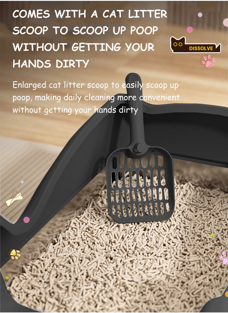 Kidle - Stainless Steel Cat Litter Box Metal Cat Litter Box Tray with High Wall Sides Easy to Clean - Image 1