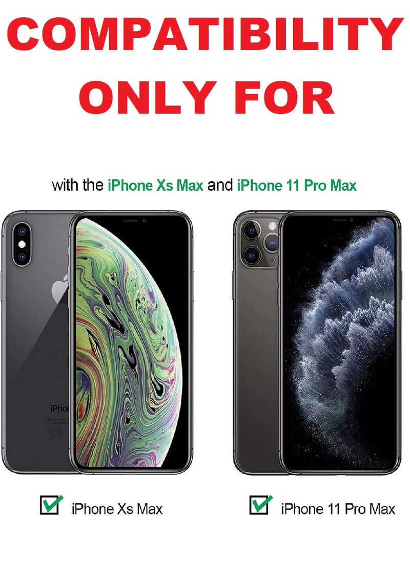 we3 2 Pieces Tempered Glass Screen Protector Anti-Spy Privacy Designed For iPhone XS Max Full Glue Edge to Edge Full Screen Coverage And Bubble Free - Image 3