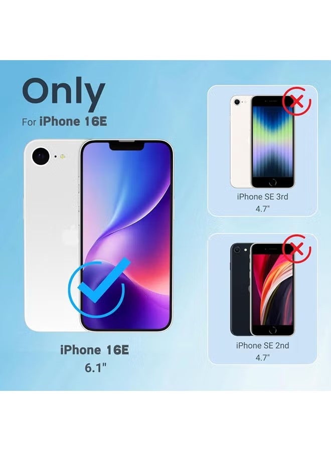 جراب مغناطيسي لهاتف iPhone 16e iPhone SE4 2025 Magsafe، حماية ضد الصدمات، مضاد للأصفر ومضاد للخدش - Image 2