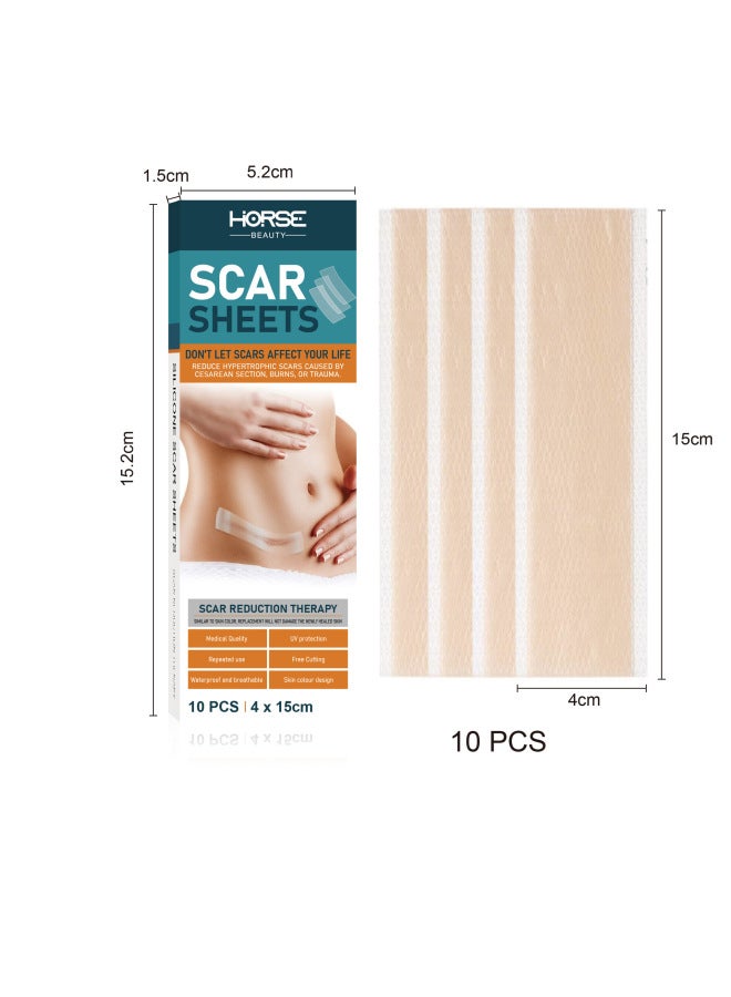 Horse Scar Patch Hyperplasia Raised Softening Caesarean Section Repair Light Scar Light Scar Waterproof Concealer Scar Patch - Image 5