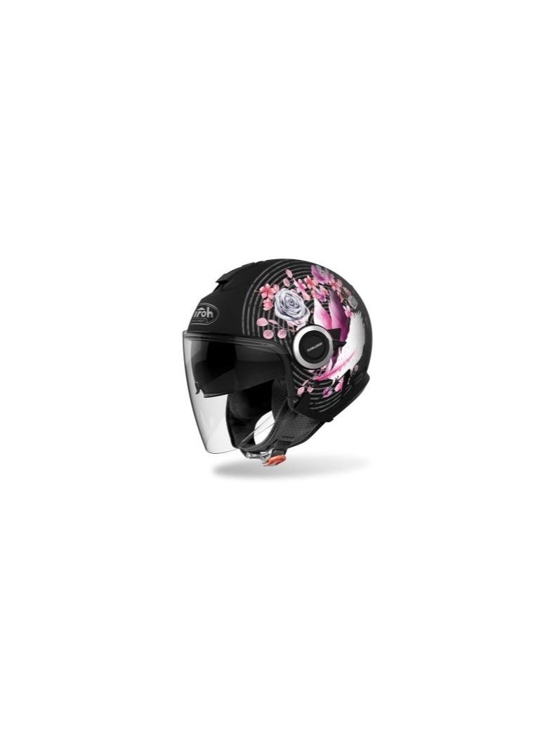 Airoh - Airoh Helios Open Face Helmet Mad Matt - Image 1