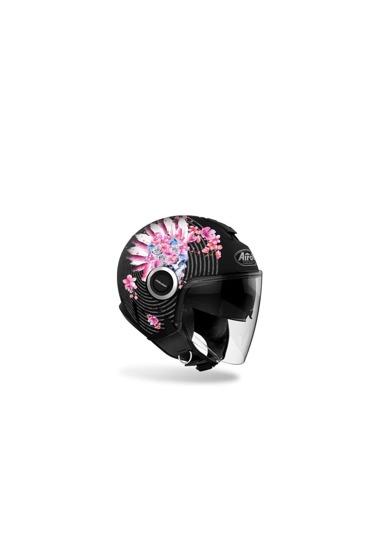 Airoh - Airoh Helios Open Face Helmet Mad Matt - Image 1