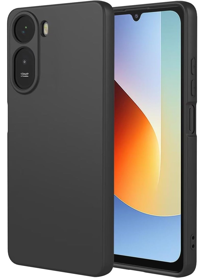 جراب متوافق مع هاتف Redmi A7 Pro، غطاء حماية من السيليكون الناعم مقاوم للخدش لهاتف Redmi A7 Pro - Image 1