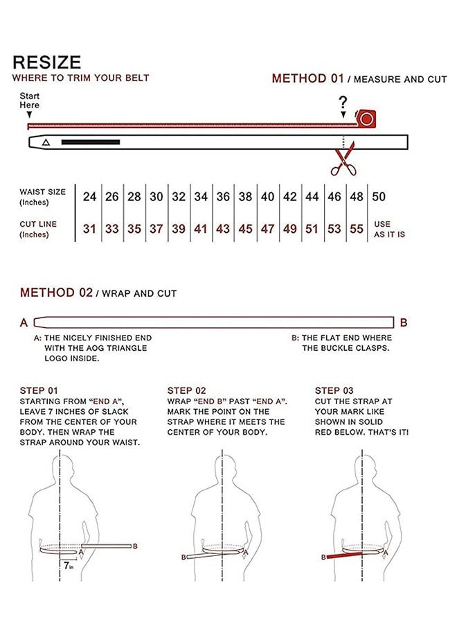 حزام رجالي مزود بسقاطة، حزام بديل بدون مشبك، بطول 35 مم فقط، قابل للاستبدال بإبزيم بطول 40 مم (أسود)