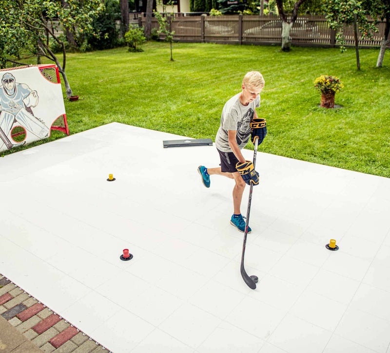 Hockey Revolution Lightweight Stickhandling Training Aid, Equipment for Puck Control, Reaction Time & Coordination - Light, Portable & Adjustable - Drill Cones - Image 4