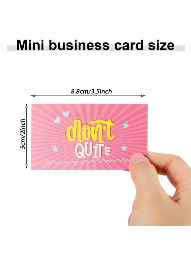 Outus 120 Pcs Motivational Encouragement Quote Cards Inspirational Kindness Appreciation Gratitude Business Cards Encouragement Mini Note Cards for Student Kids Teachers, 30 Styles (Fresh Style)