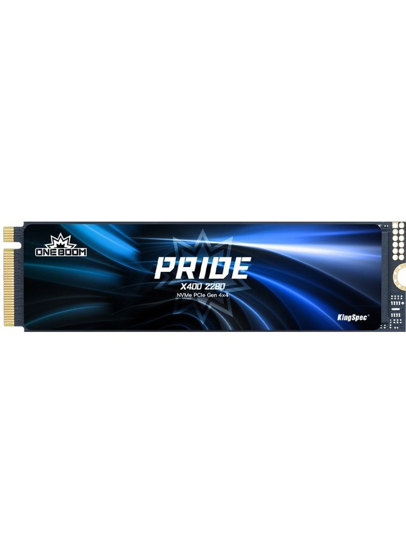 KingSpec KingSpec ONEBOOM PRIDE 1TB PCIe 4.0 NVMe SSD – Gen 4x4 M.2 2280 Internal Gaming Drive, 7400MB/s Max Speed, 2-Year Warranty  - Image 3