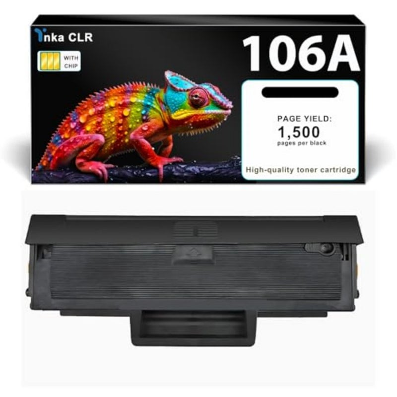 106A W1106A Compatible with for HP Laser 107a 107r 107w MFP 135a 135r 135w 137fnw 135wg 137fwg Black, 1-Pack - Image 1
