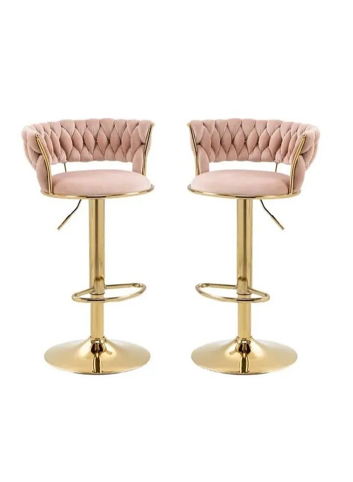 وودن تويست كرسي طعام المقهى الحديث - Image 2