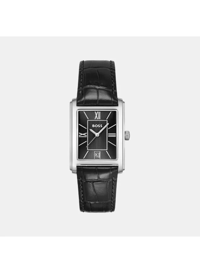 BOSS Quartz analog Watch  with Leather Strap