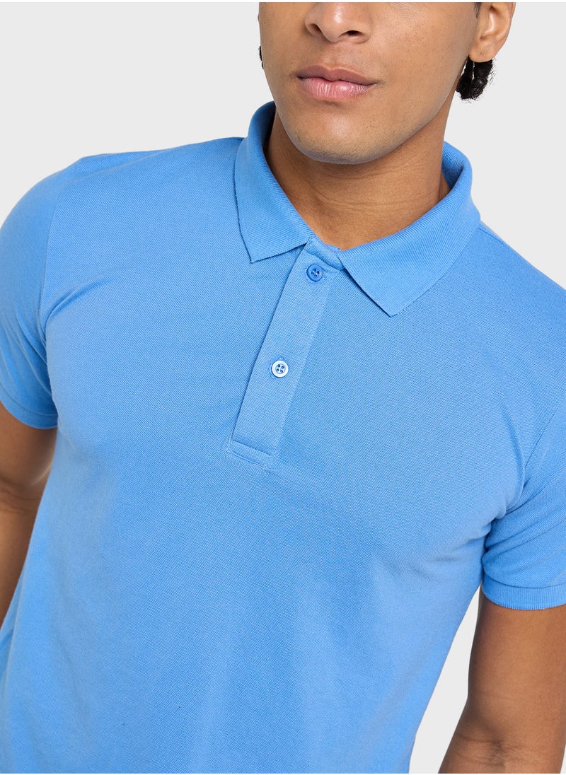 Seventy Five Basics Basic Polo Shirt  - Image 3