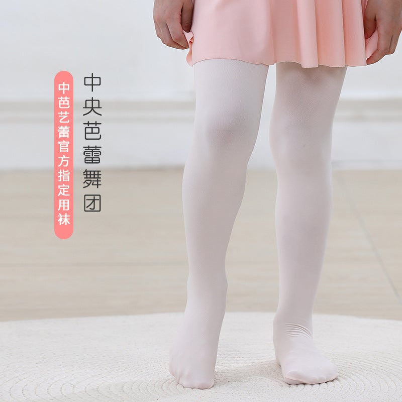 Children dance socks special socks spring and autumn pantyhose girls summer thin white practice leggings stockings - Image 2