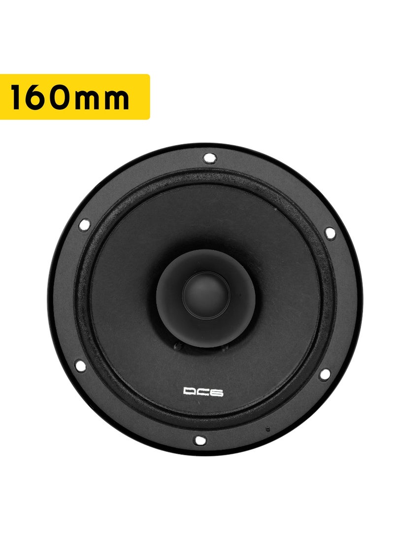 Generic - VEXTRON DC6 6-Inch Dual Cone Car Speaker 2 Pcs Set - 90dB 80W/320W Max Power High-Performance Audio, Dynamic Bass, Loud and Clear Sound Speaker - Image 1