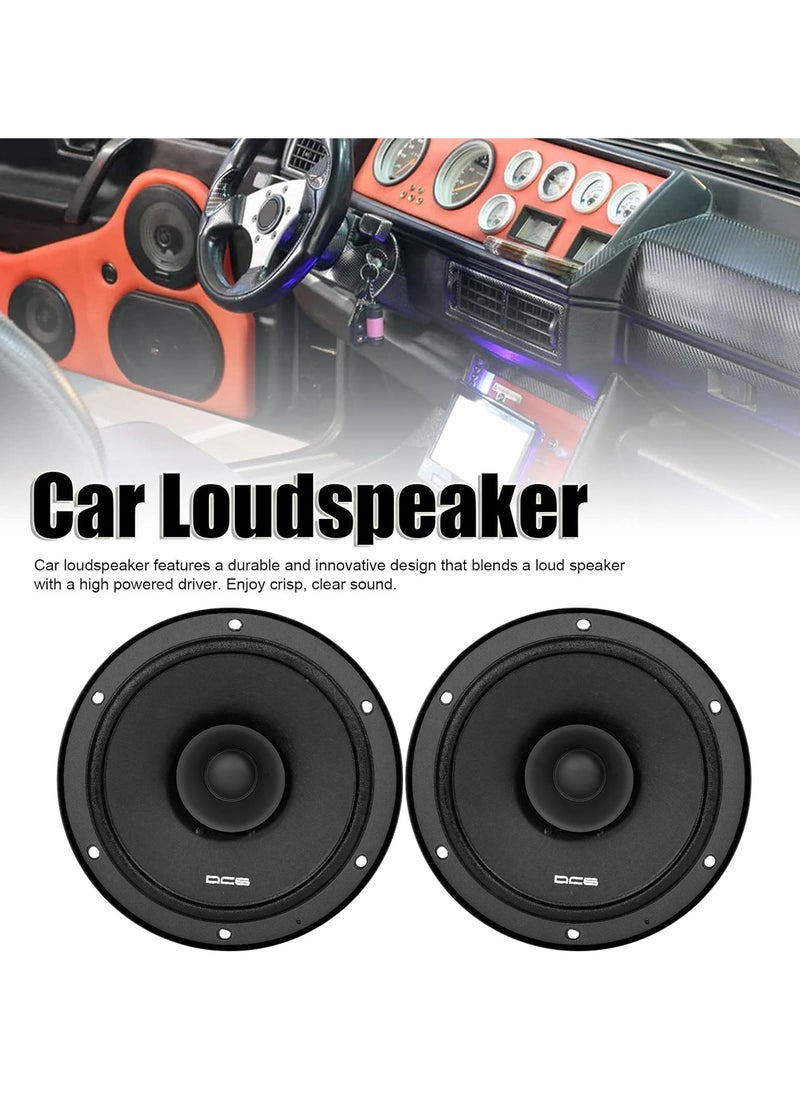 Generic - VEXTRON DC6 6-Inch Dual Cone Car Speaker 2 Pcs Set - 90dB 80W/320W Max Power High-Performance Audio, Dynamic Bass, Loud and Clear Sound Speaker - Image 1