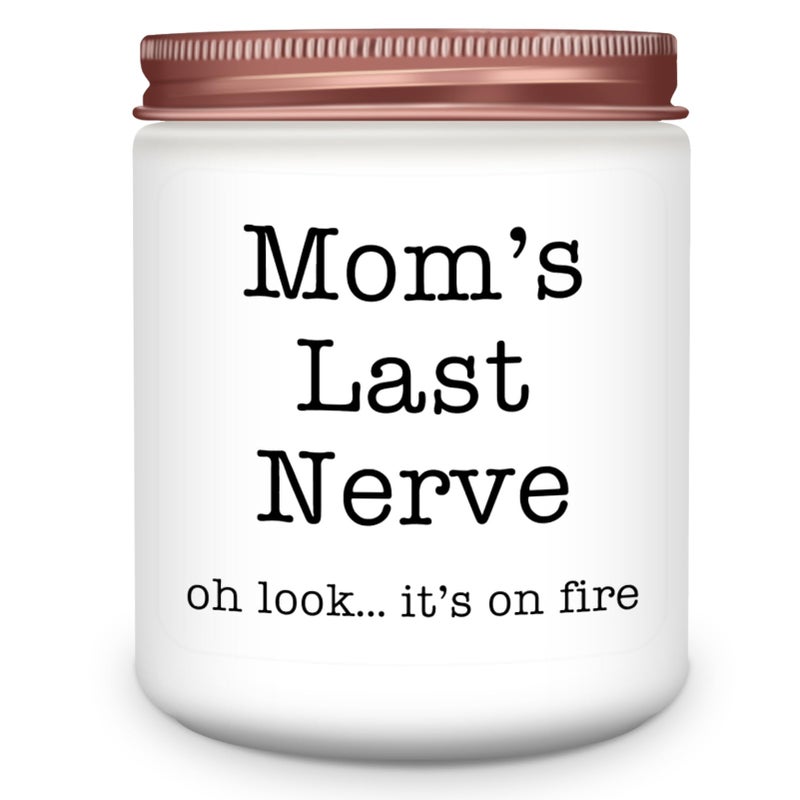 Homsolver Gifts for Mom from Daughter Son Best Mom Gifts Funny Mom Birthday Thanksgiving for Mom Stepmother Adoptive Mother Moms Last Nerve