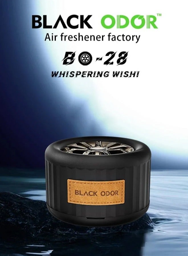 Generic Black ODOR Whispering Wish Air Freshener, 45g Premium Air Fragrance, Long-Lasting Freshness BO-28  - Image 1