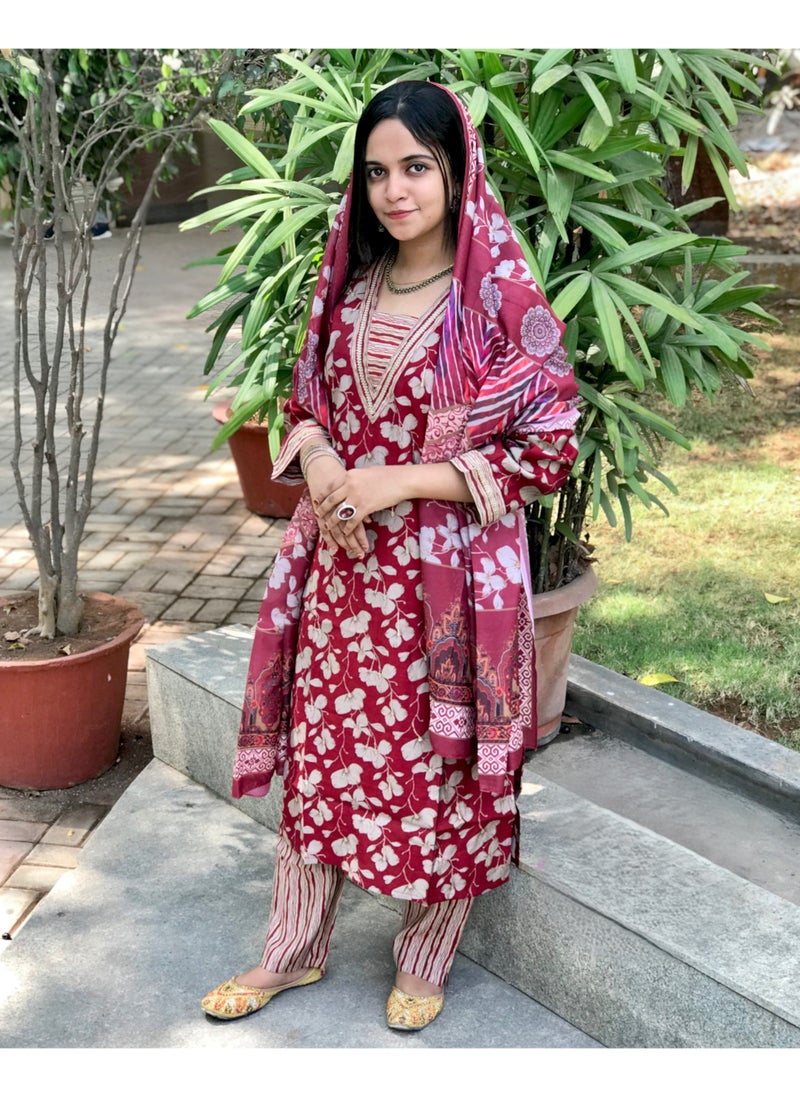 enzo plus Indian traditional Churidar suite 3pc  - Image 2