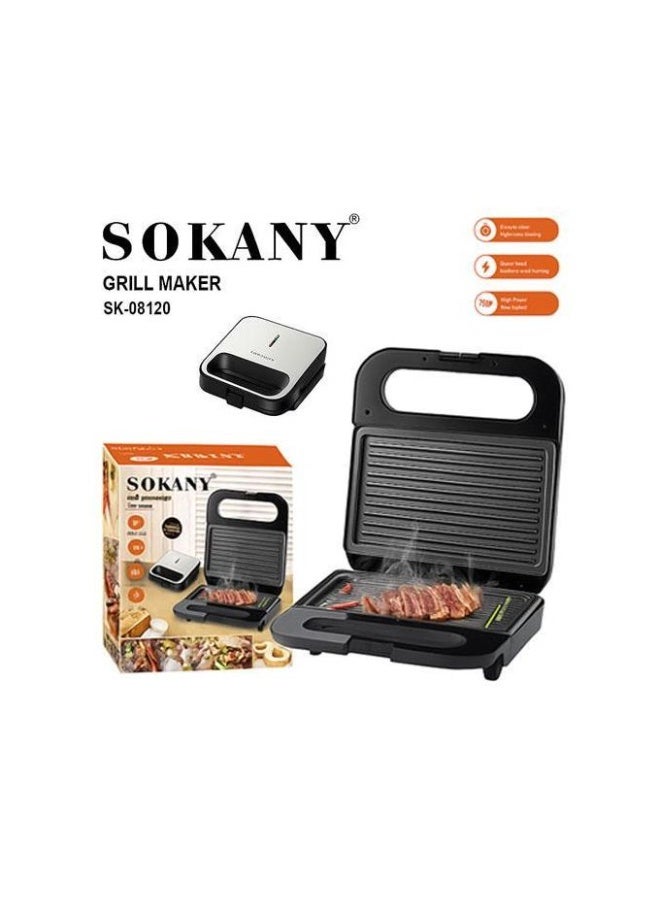 sokany SK-08120 Sokany Grill Maker 750 Watt - Image 2