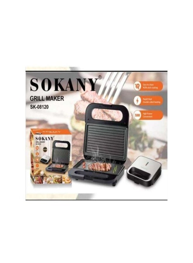 sokany SK-08120 Sokany Grill Maker 750 Watt - Image 3