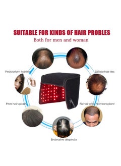 Ru syanl Red Light Therapy Hat for Hair Growth Scalp Health Brain Relaxation Headache Relief  - Image 2
