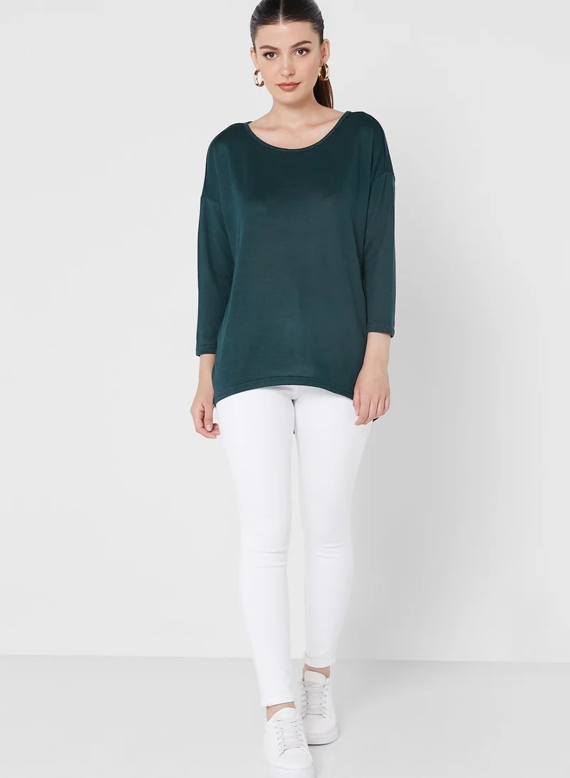 ONLY Round Neck Knitted Top