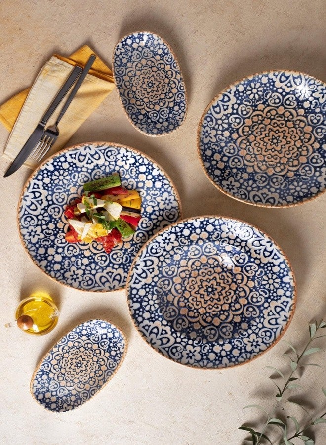 Bonna Desert Plate - Alhambra - Porcelain - 17 cm - set of 6 - Image 2