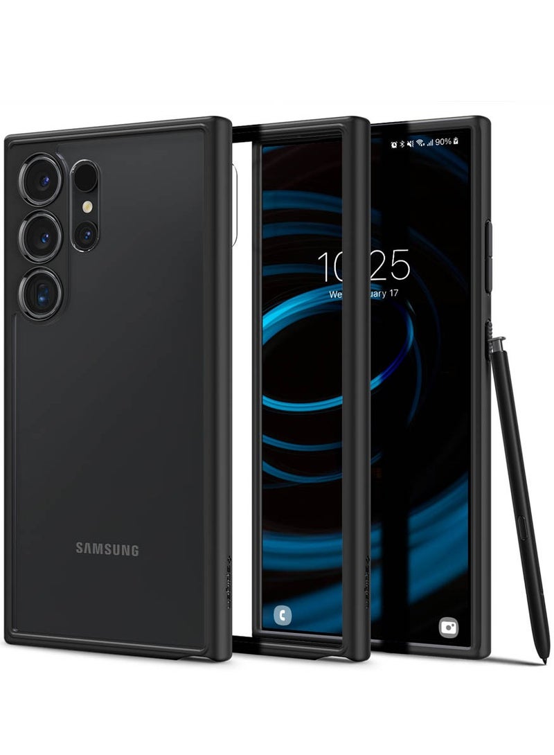 Spigen Ultra Hybrid Compatible With Galaxy Case Cover - Matte Black - Image 1