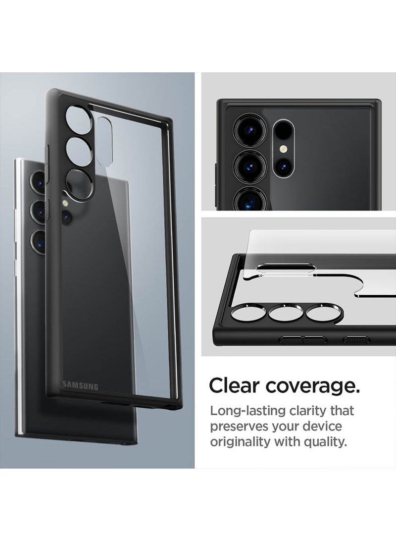Spigen Ultra Hybrid Compatible With Galaxy Case Cover - Matte Black - Image 3