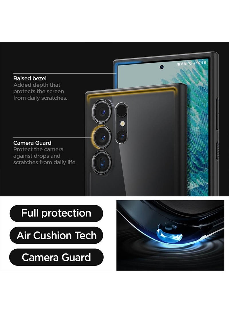 Spigen Ultra Hybrid Compatible With Galaxy Case Cover - Matte Black - Image 4