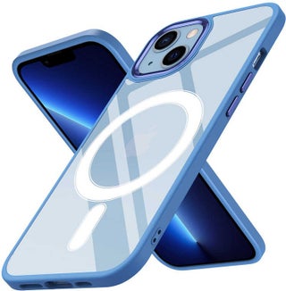 FUJIMAX Apple iPhone 13 Case with Wireless Charging Fujimax Chrome Magsafe Silicone Cover - pzsku/ZC7037D1CD2436C7F0794Z/45/_/1741293159/bd34f823-d860-41af-a075-4f59aba33e67